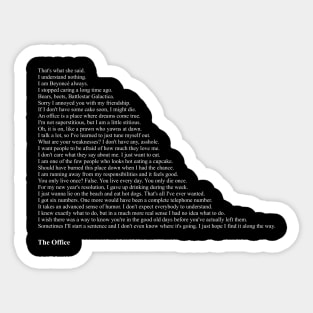 The Office Quotes Sticker